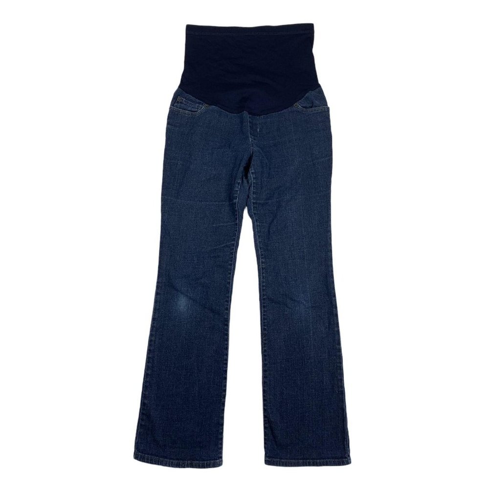 Liz Lange Maternity 6 Jeans Slight Boot Cut Flare